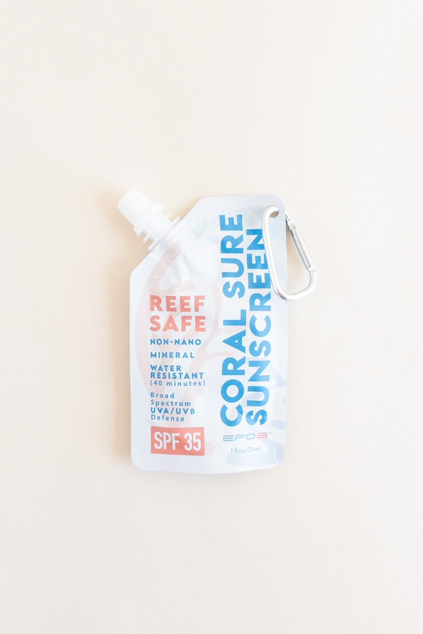 Coral Sure Sunscreen Travel Size