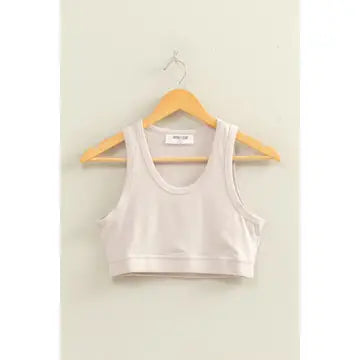 Basic Cropped Tank Top