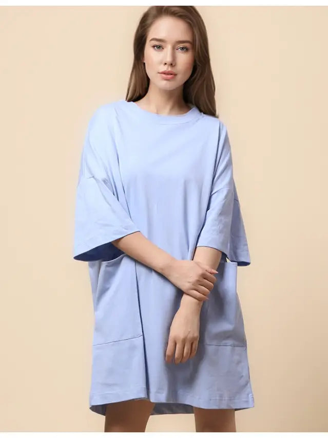 Oversized Tee Mini Dress