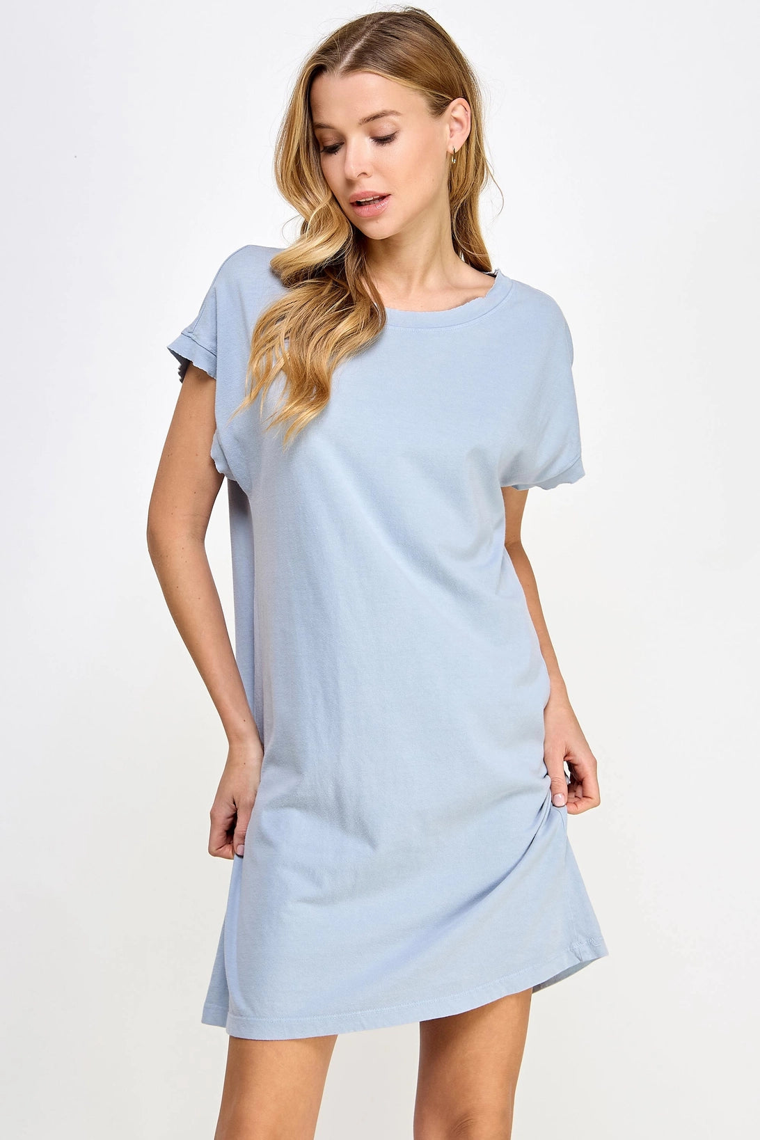 mineral wash t shirt dress Monroe Mineral Washed T-Shirt Dress