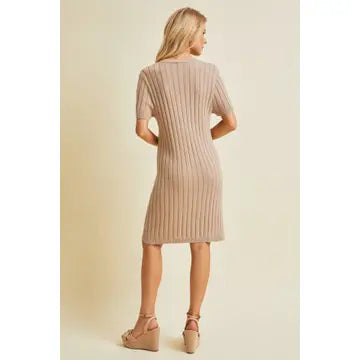 cotton on ribbed dress Oh!zuza Night&day Echo Ribbed Cotton Midi Dress