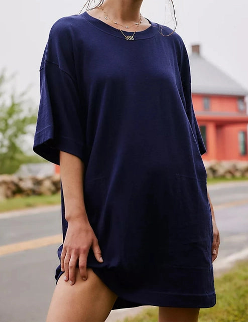 Oversized Tee Mini Dress