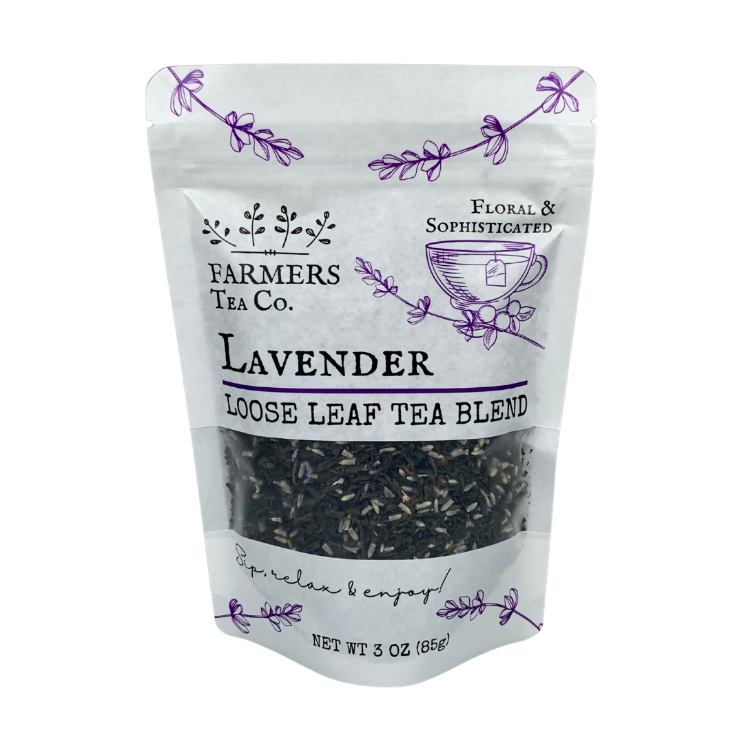 FARMERS Lavender Co. - FARMERS Tea Co. Lavender Black Tea, Loose Leaf Tea Blend